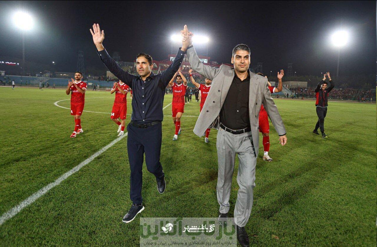 پوستر خداحافظی پرسپولیس با هاشمیان